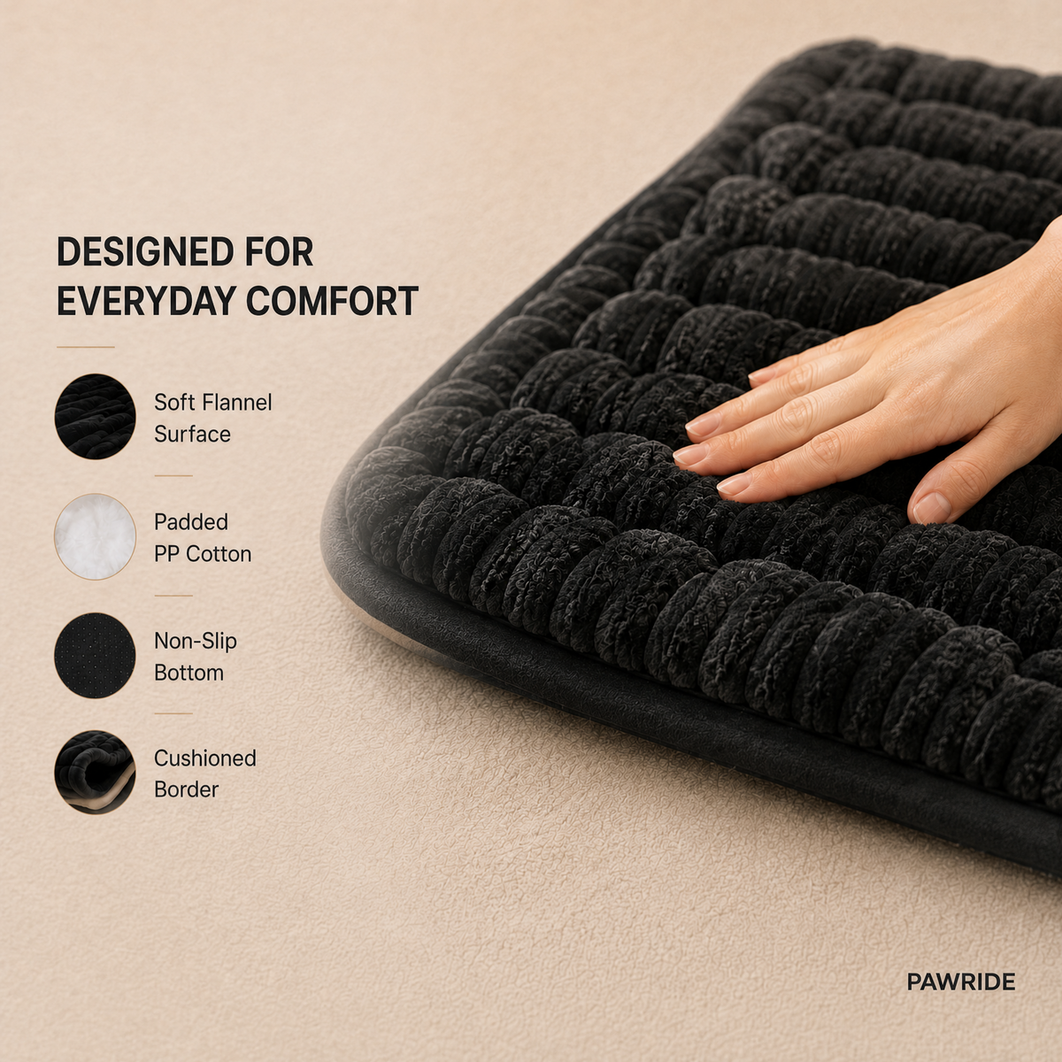 RoadNest™ 2.0 – Backseat Comfort Dog Bed