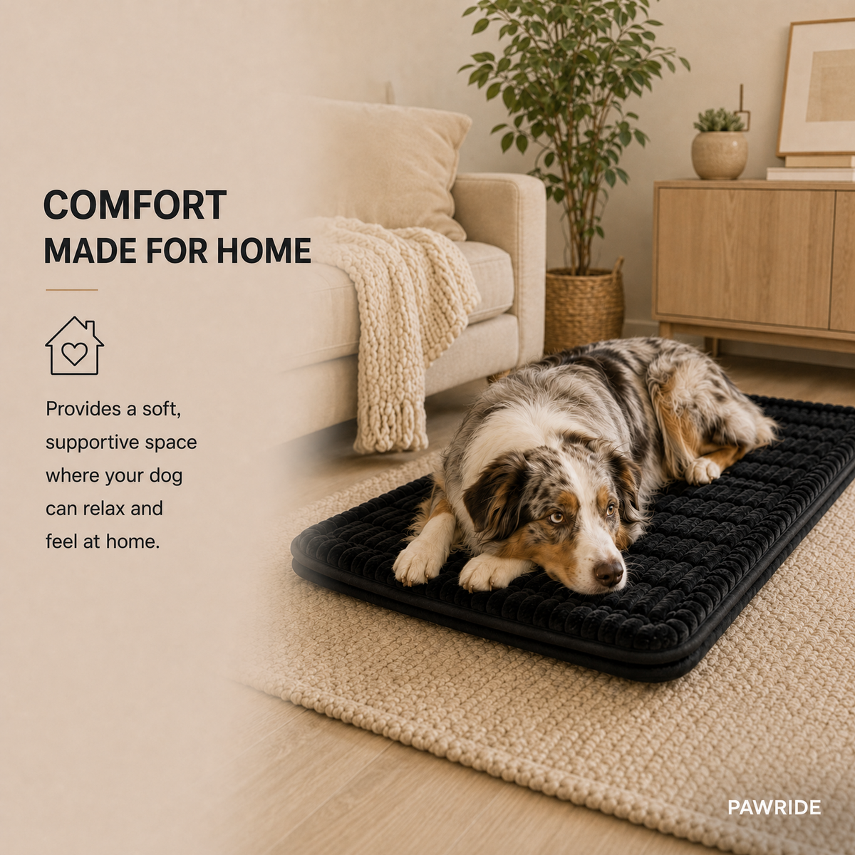 RoadNest™ 2.0 – Backseat Comfort Dog Bed