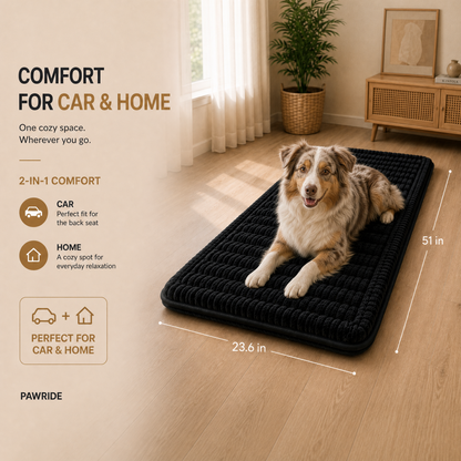 RoadNest™ 2.0 – Backseat Comfort Dog Bed