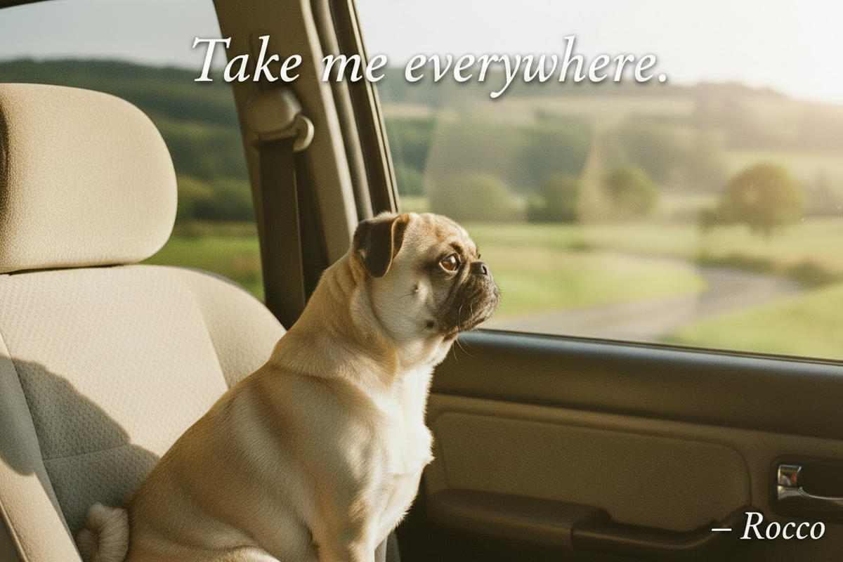 PawRide - Take me everywhere - Rocco