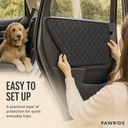DoorGuard™ — Dog Car Door Protector