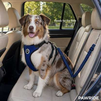 SafeRide™ - 2-in-1 Dog Car Harness & Seat Belt