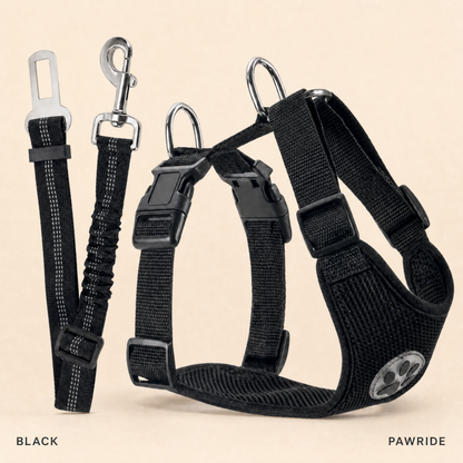 SafeRide™ - 2-in-1 Dog Car Harness & Seat Belt
