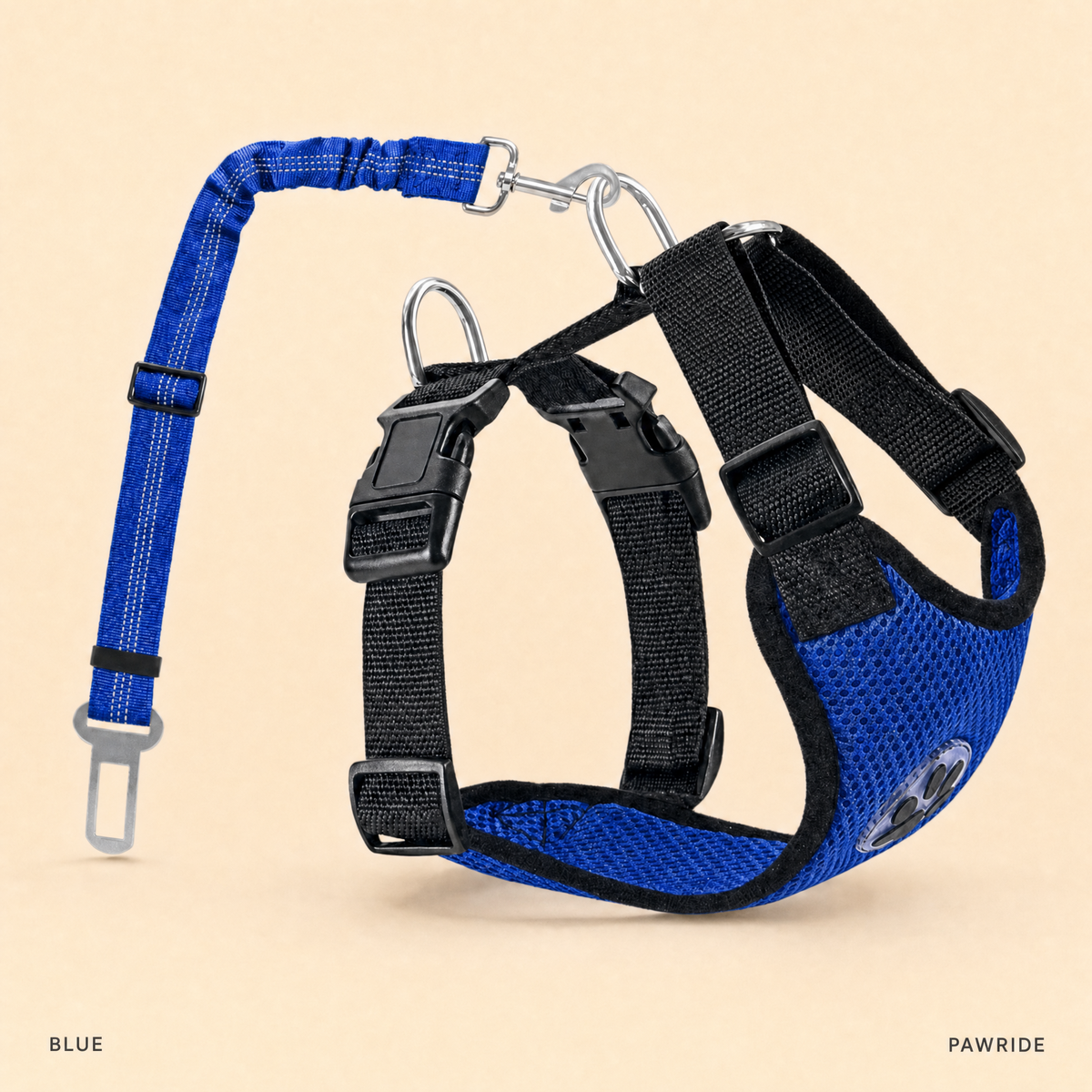 SafeRide™ - 2-in-1 Dog Car Harness & Seat Belt